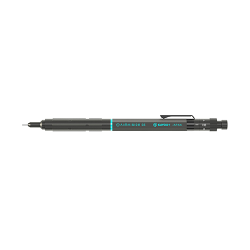 シャープペン AIMVISION PRO エイムビジョン ストーンブラック 0.5mm