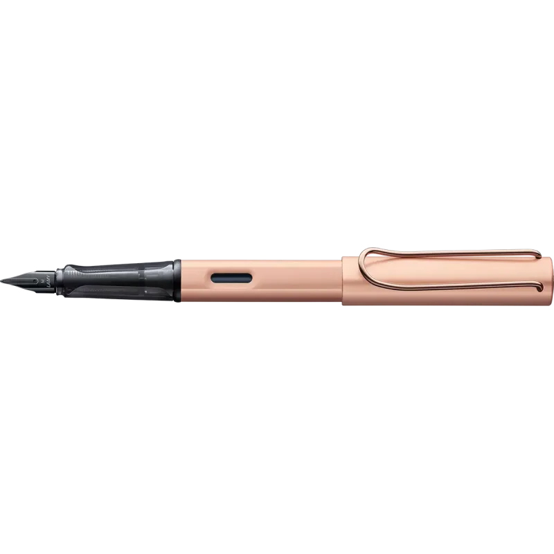 LAMY 万年筆 ルクス ローズゴールド M | STAs -STATIONERY
