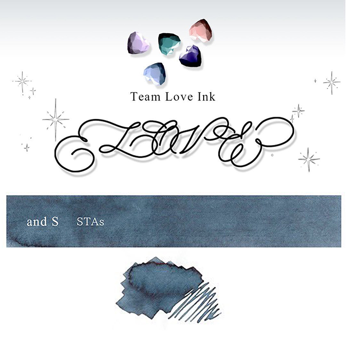ORIGINAL ボトル 50ml [STAs限定] Team Love Ink 「and S」 | STAs -STATIONERY ...