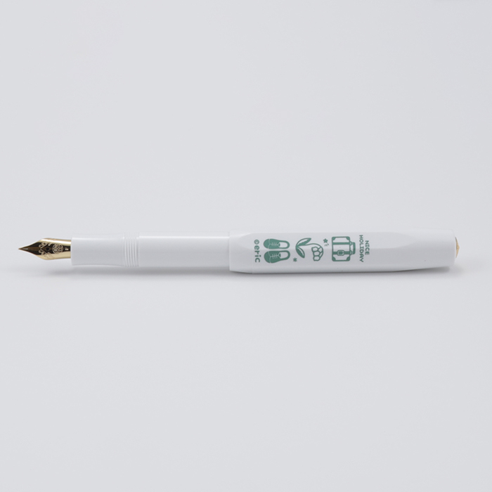 万年筆 F Kaweco×eric コラボレーション クラシック ホワイト