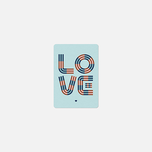 グリーティングカード LOVE NEVADA