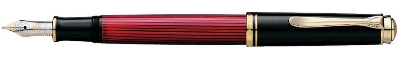 PELIKAN 万年筆 スーベレーン 400 レッドストライプ EF | STAs
