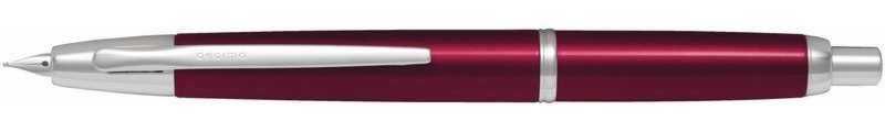 PILOT 万年筆 キャップレスデシモ レッド F | STAs -STATIONERY