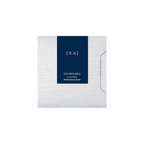 カートリッジ 6本入り iroshizuku＜色彩雫＞深海