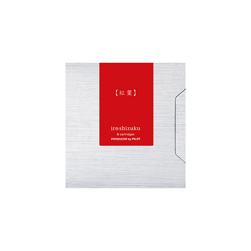 カートリッジ 6本入り iroshizuku＜色彩雫＞紅葉